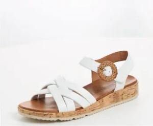 Tamaris  Sandalen Sandaletten Sandalette Korksohle Leder 1-1-28129-94-411