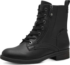 Tamaris Schnürboots "SHAE", Blockabsatz, Schnürboots Stiefelette mit Zierreißverschluss
