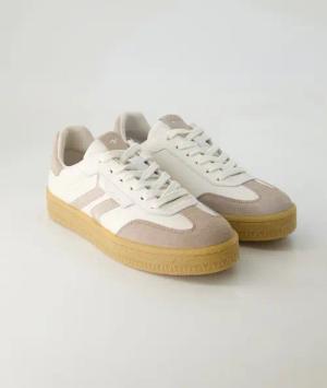 Tamaris Schuhe - M2372344 Leder und Veloursleder (Beige, Gr. 40)