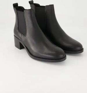 Tamaris Schuhe - M2502641 Leder und Textil (Schwarz, Gr. 42)