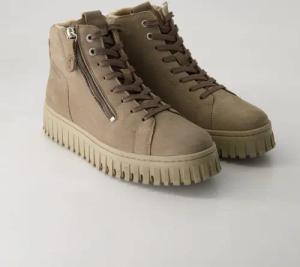 Tamaris Schuhe - M2520643 Nubukleder (Beige, Gr. 39)