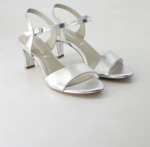 Tamaris Schuhe - M2800842 Textil (Silber, Gr. 37)