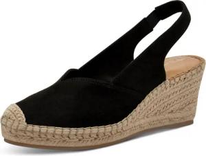 Tamaris Slingpumps, Keilabsatz, Plateau, Sandale, Sommerschuh, in schmaler Form