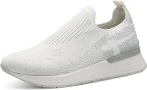 Tamaris Slip-On Sneaker, Keilsneaker, Slipper, Freizeitschuh, Halbschuh mit T-Logoschriftzug