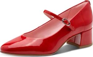 Tamaris Spangenpumps, Blockabsatz, Abendschuh, Festtagsschuh mit verstellbarem Riemchen