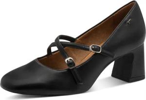 Tamaris Spangenpumps, Blockabsatz, Abendschuh, Festtagsschuh mit verstellbaren Schnallen