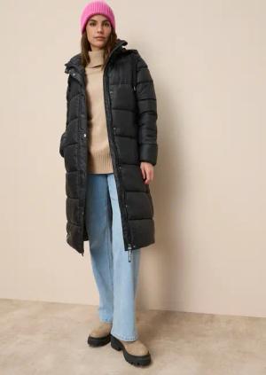 Tamaris Steppmantel mit abnehmbaren Ärmeln und Kapuze - auch tragbar als Weste