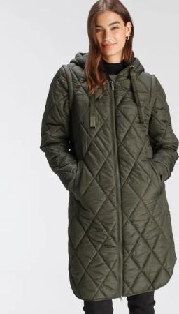 Tamaris Steppmantel mit abnehmbaren Ärmeln und Kapuze - auch tragbar als Weste