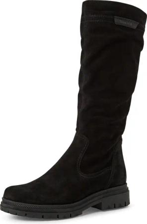 Tamaris Stiefel, Blockabsatz, Langschaftstiefel mit slouchy Falten am Schaft