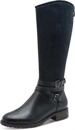 Tamaris Stiefel, Blockabsatz, Langschaftstiefel mit Touch it-Ausstattung