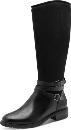 Tamaris Stiefel, Blockabsatz, Langschaftstiefel mit Touch it-Ausstattung