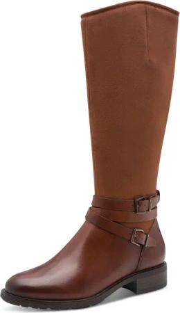 Tamaris Stiefel, Blockabsatz, Langschaftstiefel mit Touch it-Ausstattung