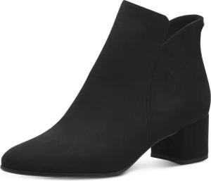 Tamaris Stiefelette, Blockabsatz, Basicstiefelette in veganer Verarbeitung, schmale Form