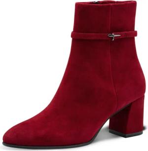 Tamaris Stiefelette, Blockabsatz, Businessschuh, Abendschuh mit Touch it-Ausstattung