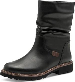 Tamaris Stiefelette, Blockabsatz, Kurzstiefel, Boots in veganer Verarbeitung