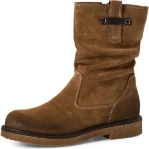 Tamaris Stiefelette, Blockabsatz, Kurzstiefel mit praktischem Innenreißverschluss