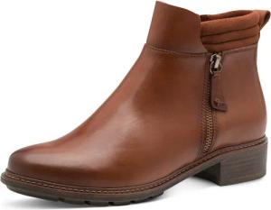 Tamaris Stiefelette, Blockabsatz, RV-Boots mit wattierter Schaftrand-Polsterung