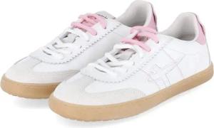 Tamaris Tamaris 1-23609-46-156 Damen Leder und Synthetik weiss Schnürschuh