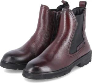 Tamaris Tamaris 1-25422-45/537 Damen Leder & Textil rot Schlupfstiefel
