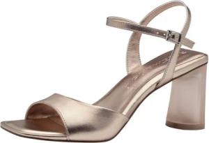 Tamaris TOUCH-IT, ANTIslide aus Leder Stilettoabsatz Sandalette TOUCH-IT