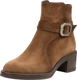 Tamaris TOUCH-IT aus Leder Blockabsatz 1-25304-45 Stiefelette TOUCH-IT