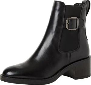 Tamaris TOUCH-IT aus Leder Blockabsatz 1-25307-45 Chelseaboots TOUCH-IT