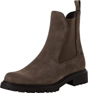 Tamaris TOUCH-IT aus Leder Blockabsatz 1-25427-41 Chelseaboots TOUCH-IT