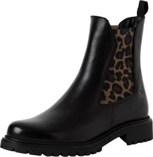 Tamaris TOUCH-IT aus Leder Blockabsatz 1-25427-41 Chelseaboots TOUCH-IT