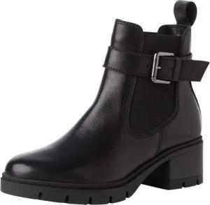 Tamaris TOUCH-IT aus Leder Blockabsatz 1-25447-43 Chelseaboots TOUCH-IT