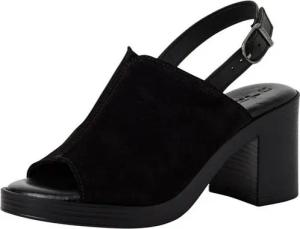 Tamaris TOUCH-IT aus Leder Blockabsatz 1-28304-44 Sandalette TOUCH-IT