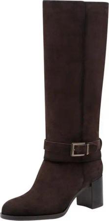 Tamaris TOUCH-IT aus Leder kein Absatz 1-25533-45 Stiefel TOUCH-IT