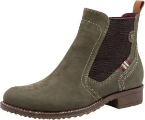 Tamaris TOUCH-IT aus Leder kein Absatz 1-25821-45 Chelseaboots TOUCH-IT
