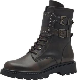 Tamaris TOUCH-IT mit Reißverschluss kein Absatz 1-25238-43 Schnürstiefelette TOUCH-IT