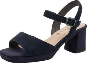 Tamaris WIDE FIT comfortFit aus Leder Blockabsatz Sandalette comfortFit