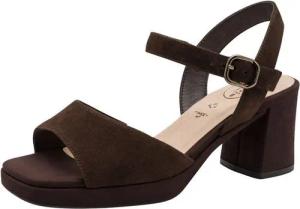 Tamaris WIDE FIT comfortFit aus Leder Blockabsatz Sandalette comfortFit