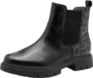 Tamaris WIDE FIT comfortFit, Removable Sock aus Leder Chelseaboots comfortFit
