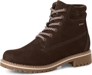 Tamaris Winterboots, Blockabsatz, Schnürstiefelette mit DUO-TEX Ausstattung