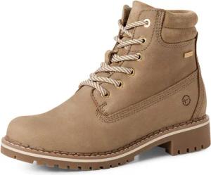 Tamaris Winterboots, Blockabsatz, Schnürstiefelette mit DUO-TEX Ausstattung