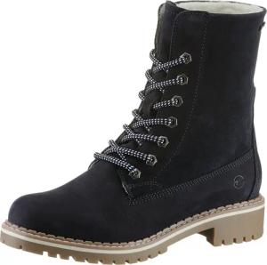 Tamaris Winterboots, Blockabsatz, Winterstiefelette, Schnürboots mit DUO-TEX-Ausstattung