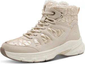Tamaris Winterboots, Keilabsatz, Schnürboots mit abgesteppten Wattierungen