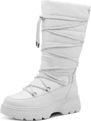 Tamaris Winterstiefel, Plateau, Outdorschuh, in veganer Verarbeitung, XL-Schaftweite