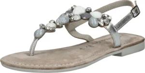 Tamaris Zehentrenner "Tamaris Sandalen Veloursleder/Textil"