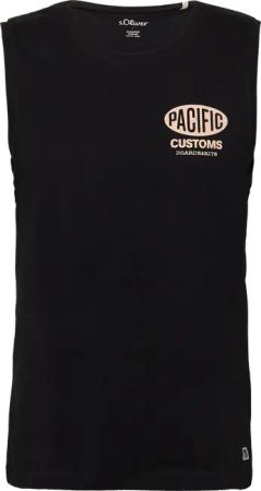 Tanktop aus Baumwollle mit Frontprint