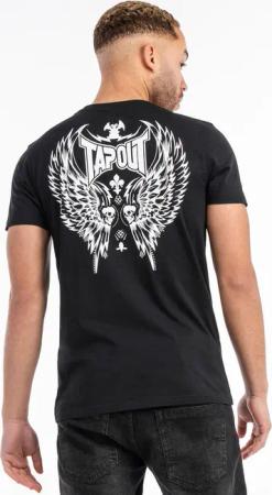 TAPOUT Herren T-Shirt normale Passform MASK TEE
