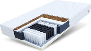 Taschenfederkernmatratze ARDEA Matratze 90x200, 140x200, 160x200, 180x200 cm & weitere Größen, FDM, 20 cm hoch, (mit Latex und Kokos, waschbarer Bezug), Wendematratze mit zwei unterschiedlich festen Liegeseiten