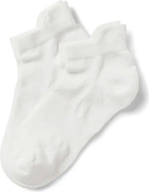 Tchibo - 2 Paar Sneaker-Sportsocken - Damen - Gr. 43-46 - weiß