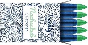 Teachly Tintenrollerminen grün 0,6 mm 5 St.