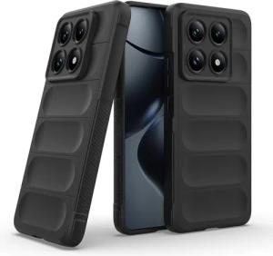 Tec-Expert Handyhülle Cover Hülle für Xiaomi 14T Pro 6.67 Zoll, 6.67, Case mit Griffzonen und Mikrofaser Inlay