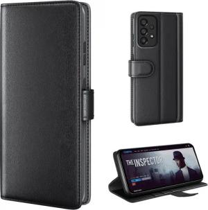 Tec-Expert Handyhülle Echtleder Hülle für Samsung Galaxy A33 5G 6.4 Zoll, 6.4", Cover Klapphülle Case mit Kartenfächern und Geldfach aufstellbar