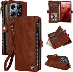 Tec-Expert Handyhülle Geldbörse Hülle mit RFID Schutz für Xiaomi 14T Pro 6.67 Zoll, 6.67, Klapphülle Cover Case mit Kartenfach Geldfach Münzfach